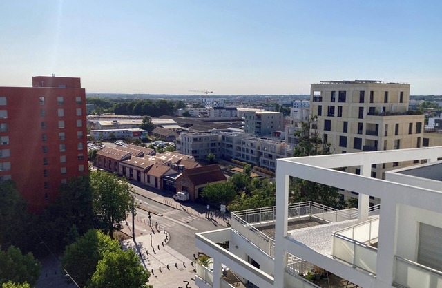 Cosy apartment with panoramic view of Rennes