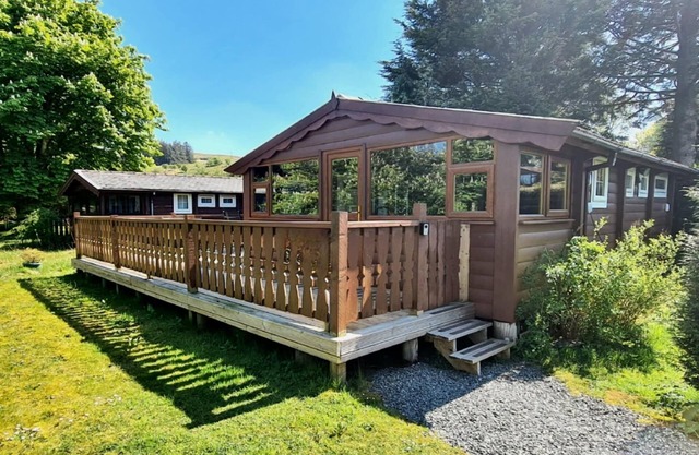 Cosy log cabin in Snowdonia 19