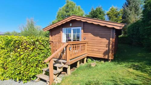 Cosy log cabin in Snowdonia 167