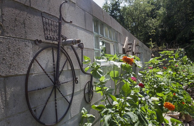 Cottage and Gardens on the Rush River