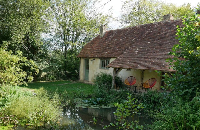 Cottage au Pays D'auge sur Belle Propriété Pour les Amoureux de Nature