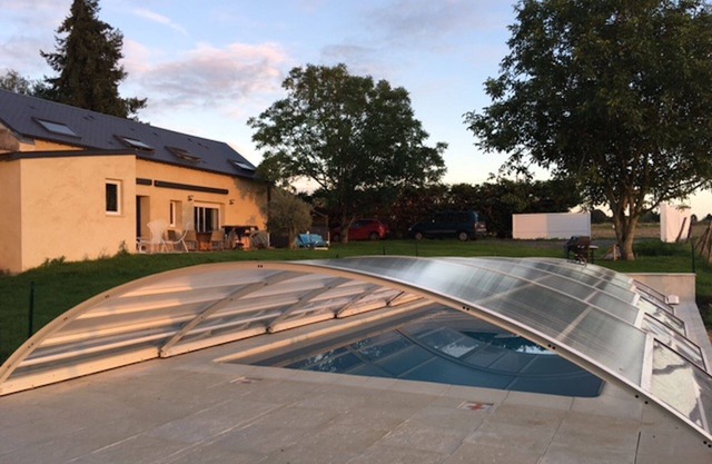 Country cottage near castles with swimming pool Hammam Spa Sauna 2h30 from Paris