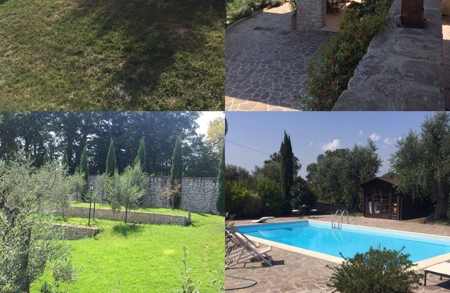 Country house with living room with cellar and swimming pool