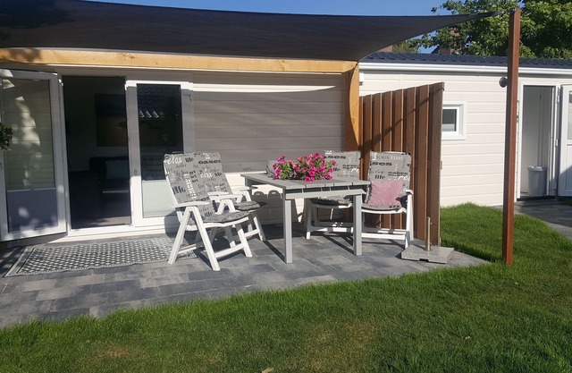 Cozy and new summer house a 5-minute walk from the beach and sea!