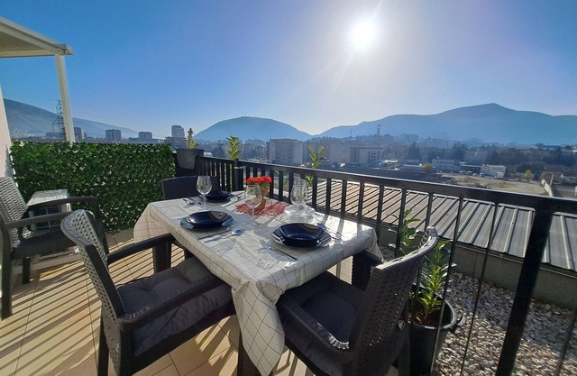 Cozy 1-bedroom apartment in brilliant Mostar with AC, WiFi