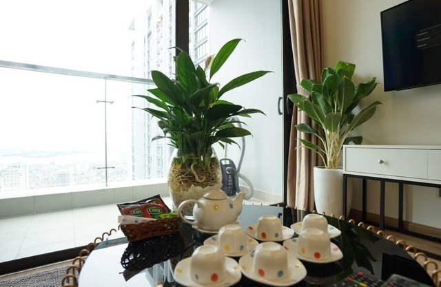 Cozy 1-bedroom with WiFi and AC in Vinhomes Metropolis Hà Nội