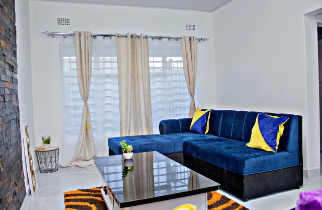 Cozy 2-Bedroom Apartment In Amazing Livingstone With AC, WiFi, 24/7 SOLAR BACKUP