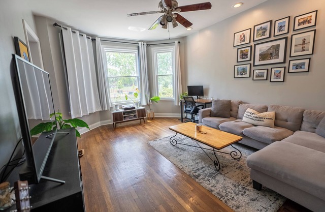 Cozy 2BR + Office - Park Views, Backyard, & BBQ!