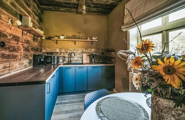 Cozy and rustic wooden house in an idyllic location.