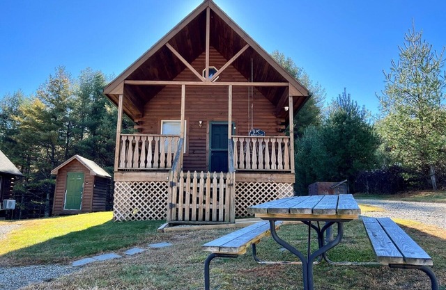 Cozy cabin Near Blue Ridge Parkway, Pet Friendly, WIFI, Pond, Gas FRPL