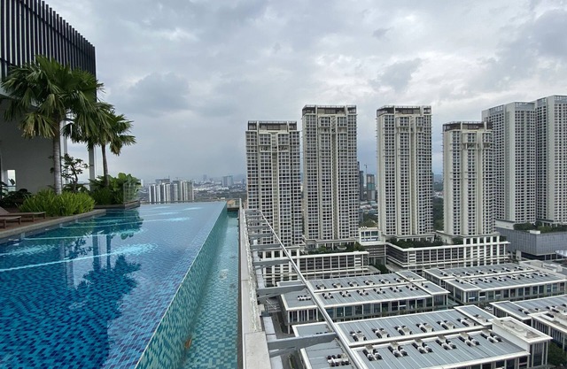 Cozy condo (4 pax) with Wi-Fi & city view
