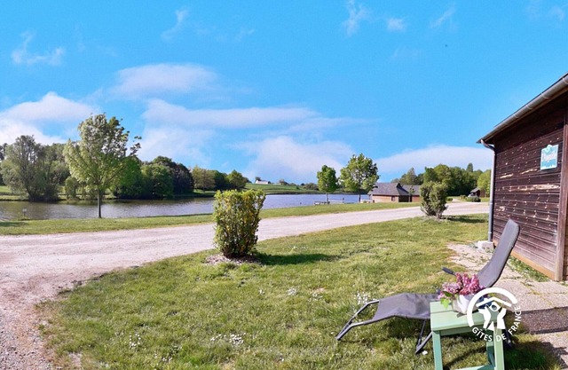 Cozy Fishing Chalet for 5-7 with Private Dock, Terrace, and Play Area