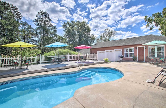 Cozy Ironton Cabin w/Shared Pool & Private Patio!