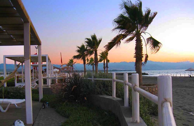 Cozy Mediterranean Flat on Beach, West Coast of Northern Cyprus at Gaziveren
