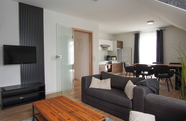 Cozy upper floor apartment with sauna and gym in Göppingen