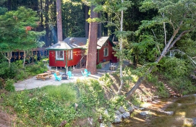 CozyCreekCabin-Cottage On Pristine Creek!Magical!Swimming Hole! WiFi/Pup/HtTb