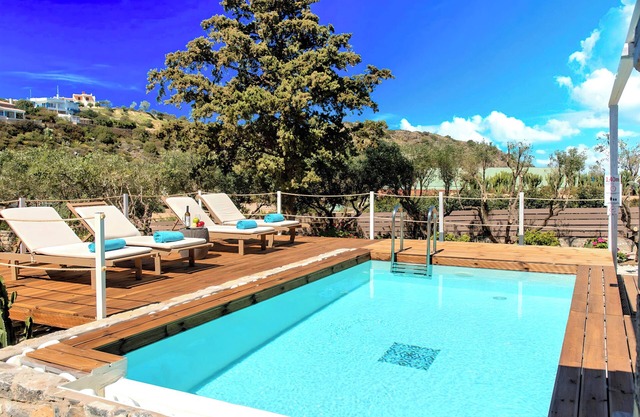 Cretan Lodge Heated Pool