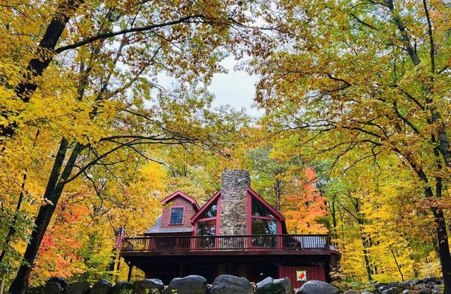 Custom vacation home with expansive outdoor entertaining spaces