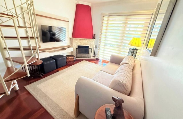 Duplex penthouse in the city center.