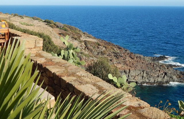 Dammuso well cared directly on the sea