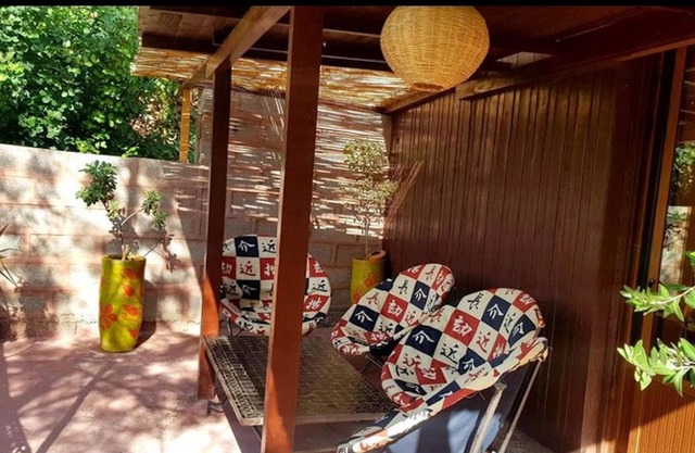 Dar l'eau Vive - Bungalow family with Atlas view
