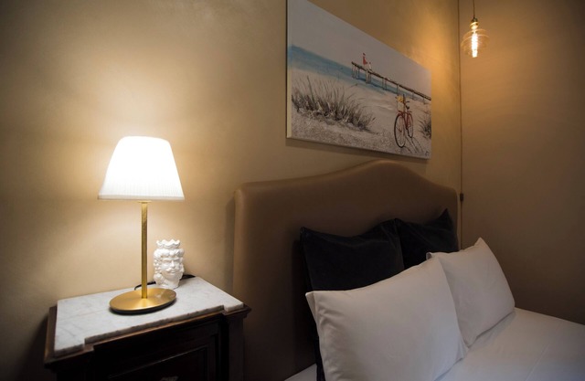 Deluxe room with private bathroom.