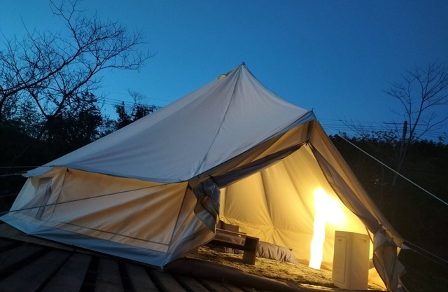 Deluxe tent without meals /Katsutagun Okayama