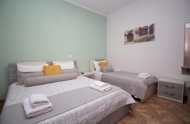 Deluxe Triple Room – Cozy & Quiet Stay Near Dhermi Beach | Free Parking Included
