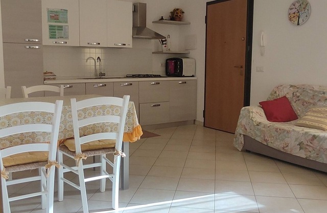 Demo apartment in front of Sughereta park