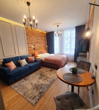 Designer apartment in the residential complex "Yaroslavivsky City" in the center of Kiev
