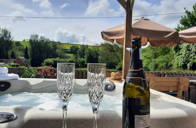 Devon Holiday Home. nHot Tub, Play Area & games Room Country Views. n12 Guests