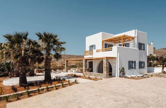 Diamond of Cyclades beautiful newly renovated villa for 11 with pool & Jacuzzi