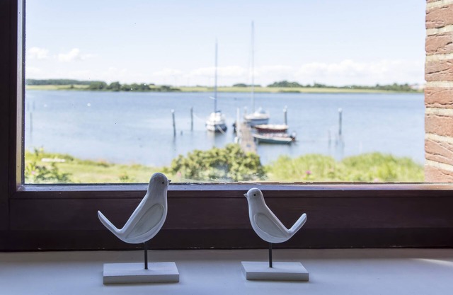 Direct location on the Schlei: Apartment upstairs with a fantastic view