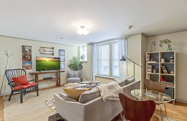 Discover downtown charm, just a 3-min drive to the fair!