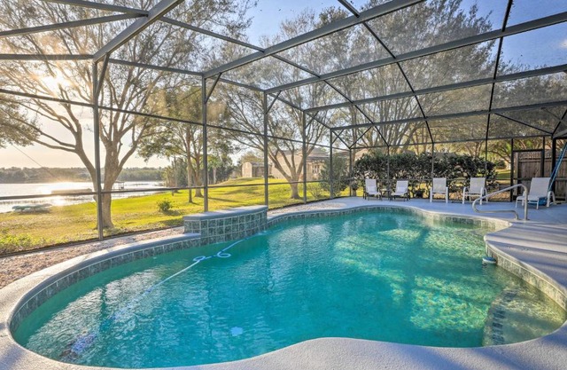 Dog-Friendly Lake Home with Dock about 25 Mi to Disney!