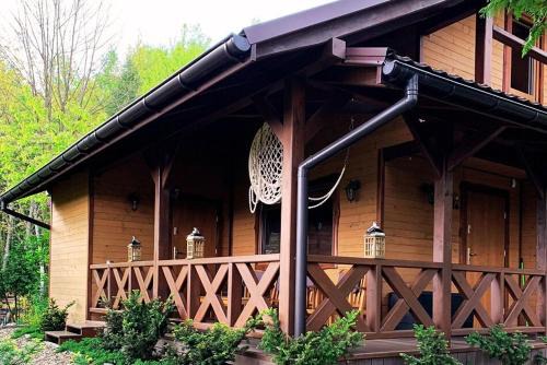 Domek Letniskowy Zielone Tarasy z Sauną
