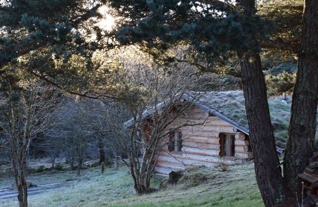 "Douglas" unusual log cabin in the heart of Auvergne nature