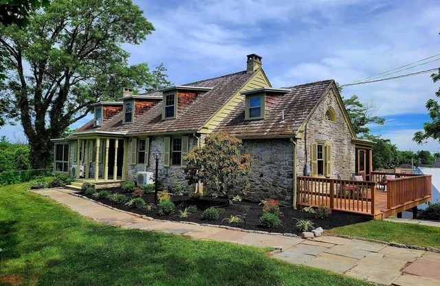 Downingtown Manor | 1900s Farmhouse w/Creek Views