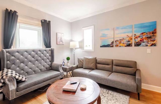 Downtown Hideaway in Cute Village Home. Off Street Parking + Washer & Dryer.