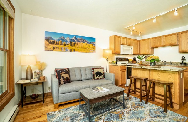 Downtown Jackson Condo on Flat Creek - Hidden Gem - walking distance to Square!