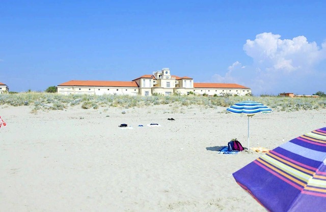 Dune residence Regina-Elena, private beach access, sea view - vacation apartment with