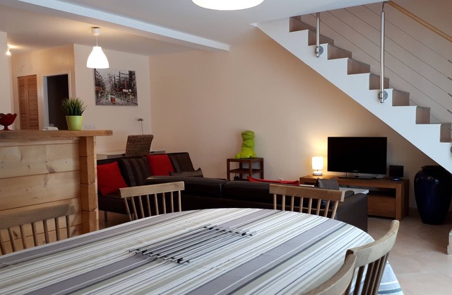 Duplex 6-8 people of 95 m2 in the heart of Haut Jura (39).