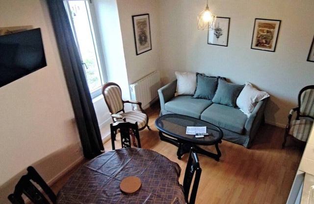 Duplex in charming neighborhood overlooking chateau, close to downtown and all amenities