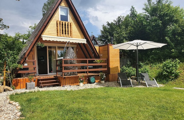 Eichwald - "Häschen" Idyllic vacation home in the countryside with garden sauna.