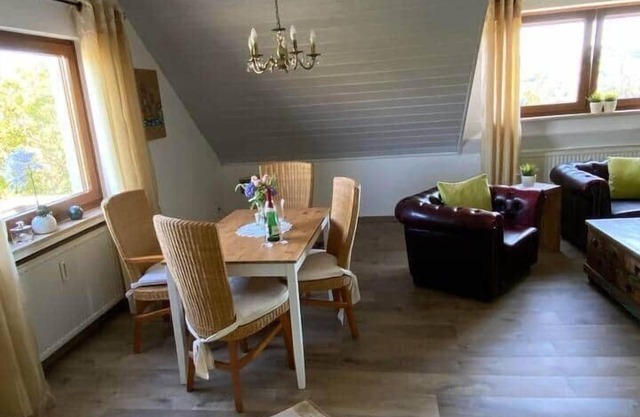 Eifel country living with fantastic panoramic views and proximity to the lake
