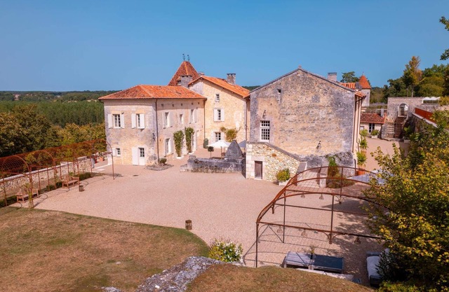 Elegant 9BR Chateau Overlooking Valley And Woods