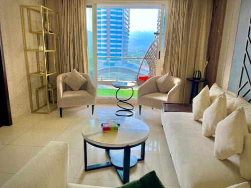 Elysium Premium Apartments -Front Facing Centaurus Mall