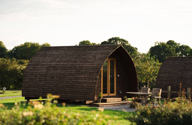 En-suite Wooden Cabin in Lancashire
