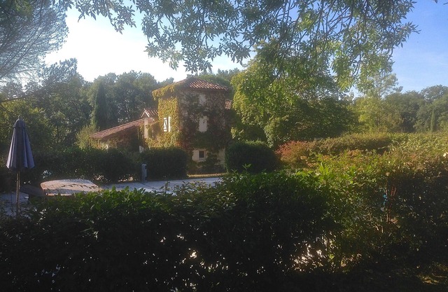 Enchanting stone farmhouse, pool, tennis court and several hectares of grounds.