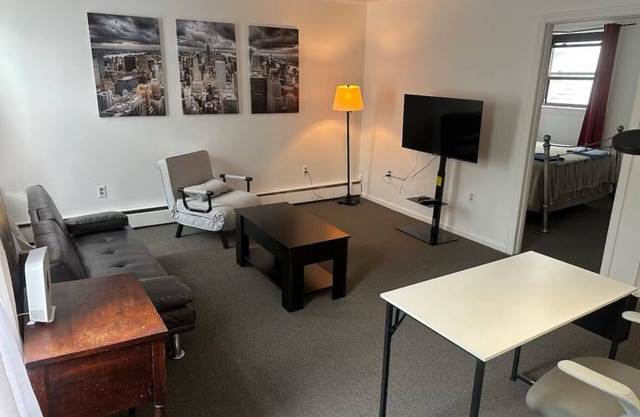 Enjoy a cozy apartment just 20 minutes from Manhattan.